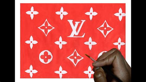 gucci meets louis vuitton supreme drawing|louis vuitton and supreme.